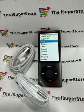 Apple iPod nano 5th Generation Black (8GB) Excellent  1 Year CPS Warranty